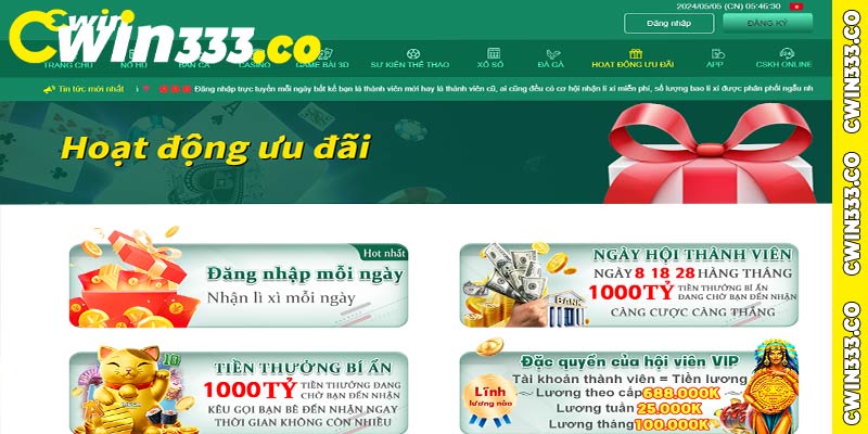 Lưu ý khi đăng nhập Cwin333 bao gồm những điểm gì